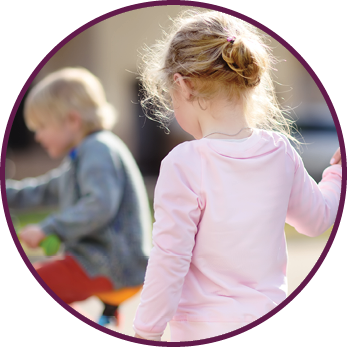 Toddler girl looking on the boy riding a bicycle and she want the same  Spring summer autumn active sport leisure for kids  Toddler kid on bike
