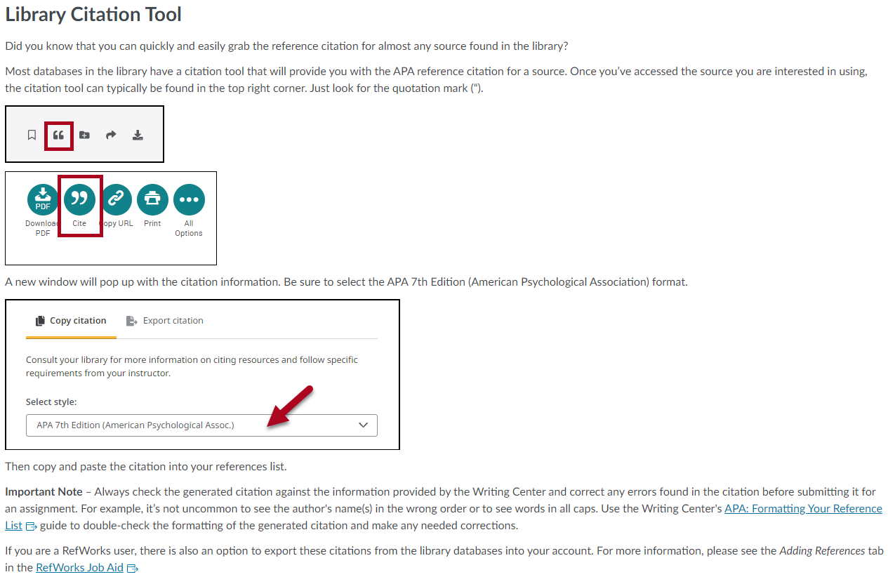 Citation File Library Library Citation Tool Announcement